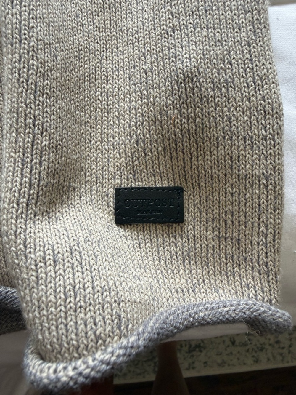 Men’s Outpost Makers Plated Quarter Zip Sweater size M - Picture 5 of 6
